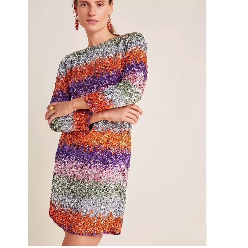 NWT Antik Batik Sophie Sequined Mini Dress